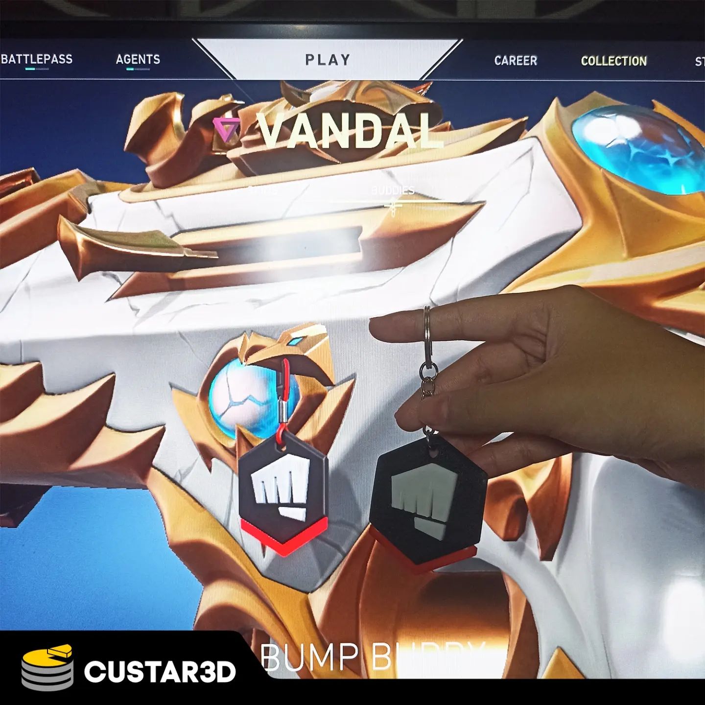 Rank Buddy Keychain