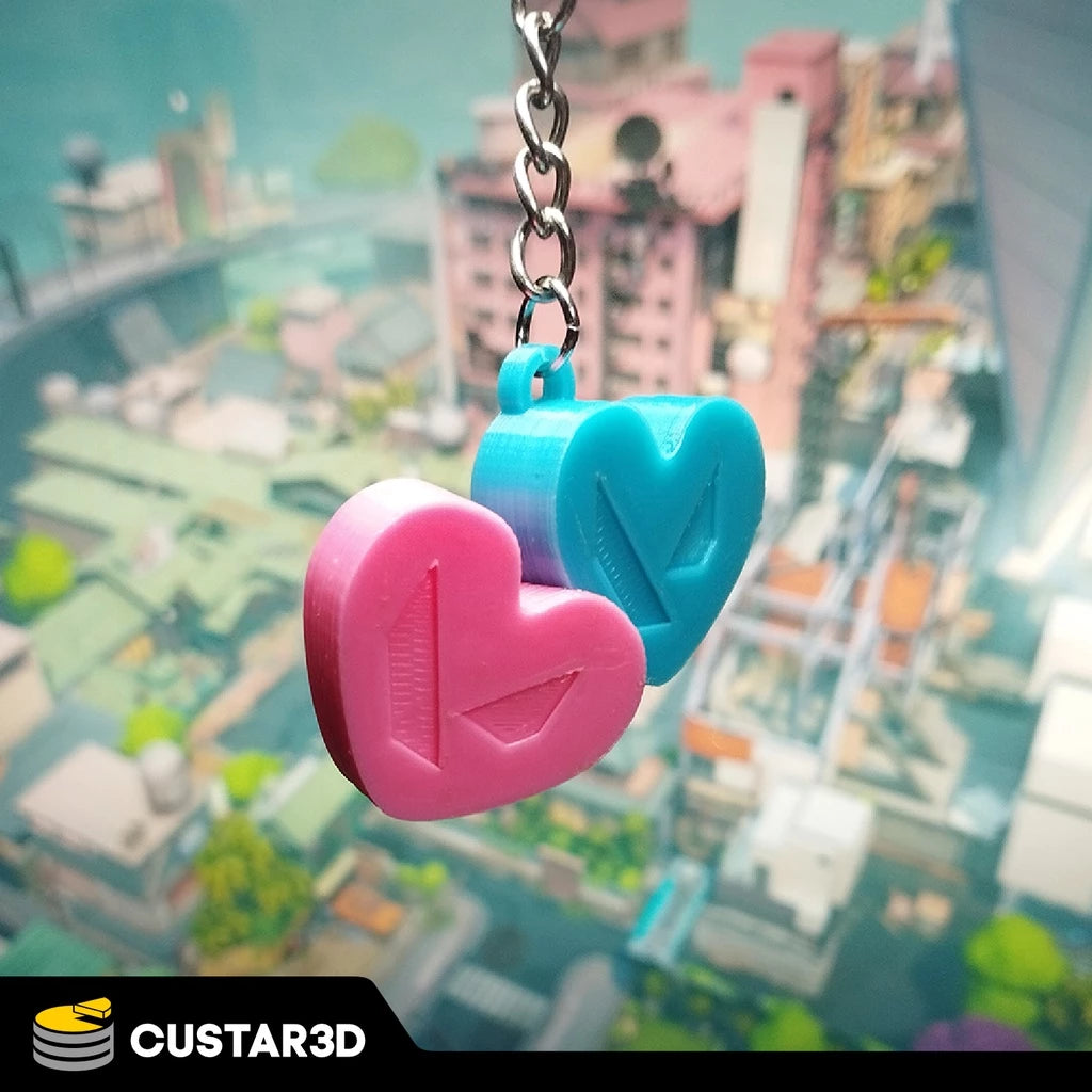 Sweetest Match Keychain