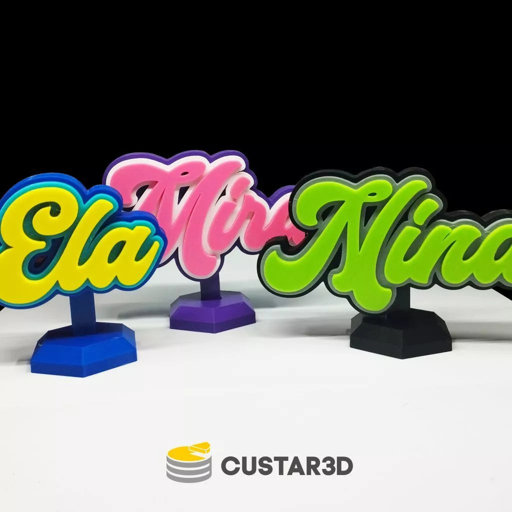 Multi-Color Desk Standee (Up to 4 Colors)