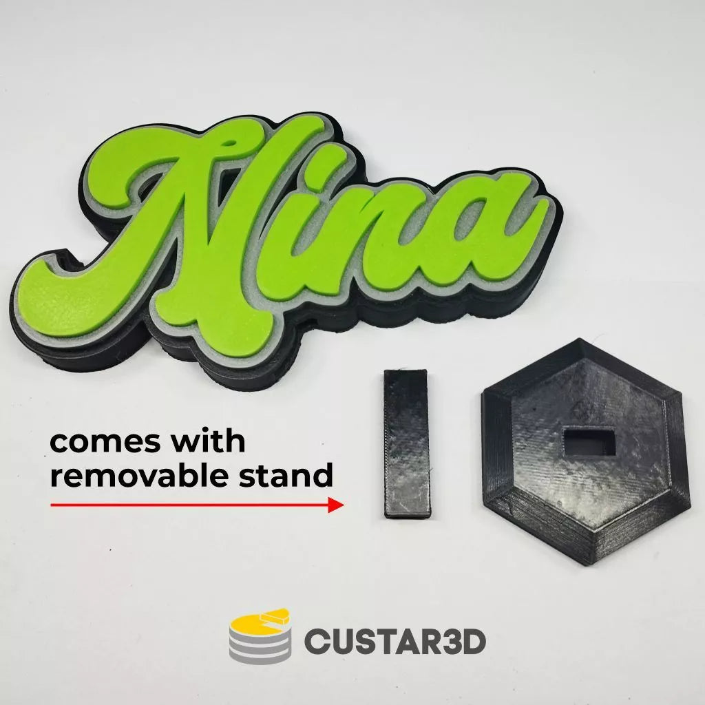 Multi-Color Desk Standee (Up to 4 Colors)